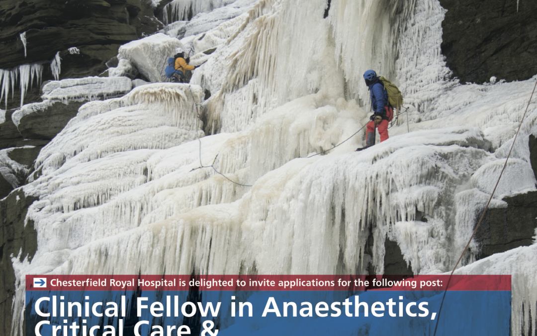 Critical Fellow in Mountain Medicine, Anaesthetics and Critical Care